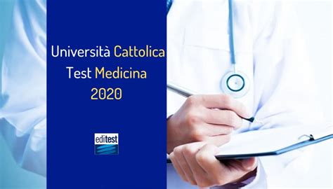 test medicina cattolica pdf